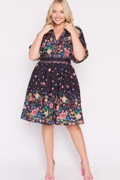 Lorraine Loose Dresses | Casual Dresses*Abbie Black Magic Garden Dress