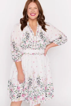 Lorraine Loose Dresses | Casual Dresses*Abbie White Dancing Clover Dress