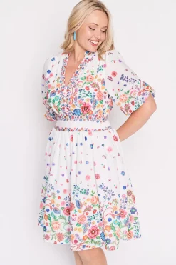 Lorraine Loose Dresses | Casual Dresses*Abbie White Magic Garden Dress