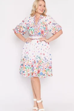 Lorraine Loose Dresses | Casual Dresses*Abbie White Magic Garden Dress