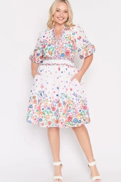 Lorraine Loose Dresses | Casual Dresses*Abbie White Magic Garden Dress