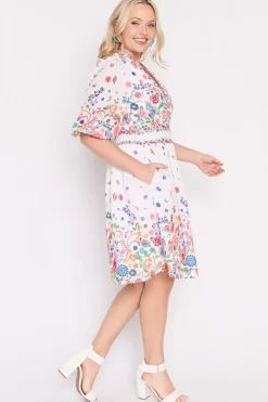 Lorraine Loose Dresses | Casual Dresses*Abbie White Magic Garden Dress