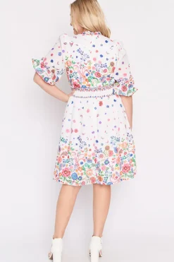 Lorraine Loose Dresses | Casual Dresses*Abbie White Magic Garden Dress