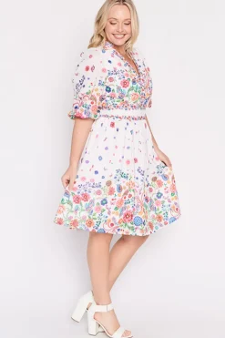 Lorraine Loose Dresses | Casual Dresses*Abbie White Magic Garden Dress