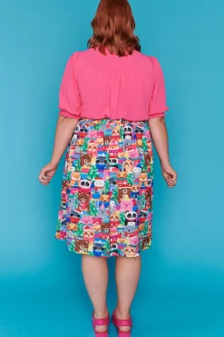 Lorraine Designs Skirts*Ada Jolly N Bright Christmas Skirt