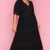Lorraine Designs Fit & Flare Dresses | Cocktail Dresses*Adele Black Maxi Dress