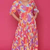 Ebby & I Fit & Flare Dresses | Casual Dresses*Adeline Lovely Lines Gelato Maxi Dress