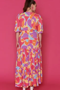 Ebby & I Fit & Flare Dresses | Casual Dresses*Adeline Lovely Lines Gelato Maxi Dress