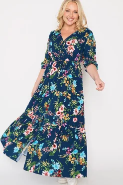 Lorraine Fit & Flare Dresses | Maxi Dresses*Adeline Navy In Bloom Dress