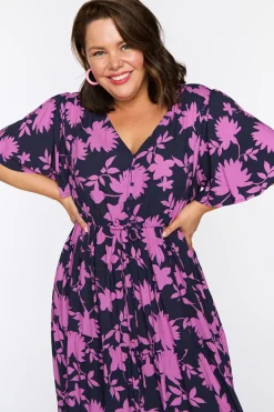 YD International Casual Dresses | Fit & Flare Dresses*Alexia Contrast Ivy Dress