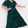 Lorraine Casual Dresses | Fit & Flare Dresses*Alexia Midnight Green Dress