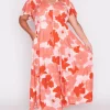 Lorraine Casual Dresses | Fit & Flare Dresses*Alexia Popping Orange Dress