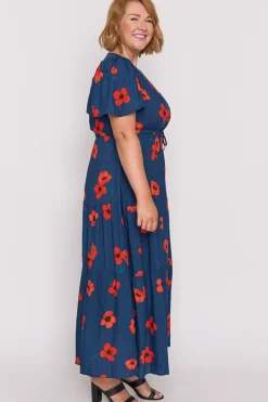 Lorraine Casual Dresses | Fit & Flare Dresses*Alexia Red Poppy Fields Maxi Dress