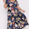 Lorraine Casual Dresses | Fit & Flare Dresses*Alexia 80's Pop Maxi Dress