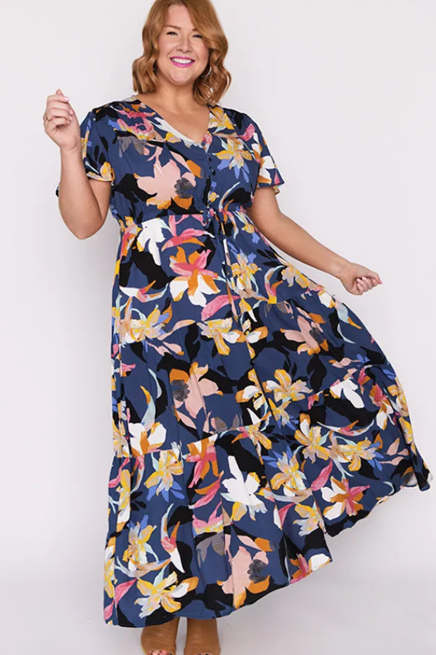 Lorraine Casual Dresses | Fit & Flare Dresses*Alexia 80's Pop Maxi Dress