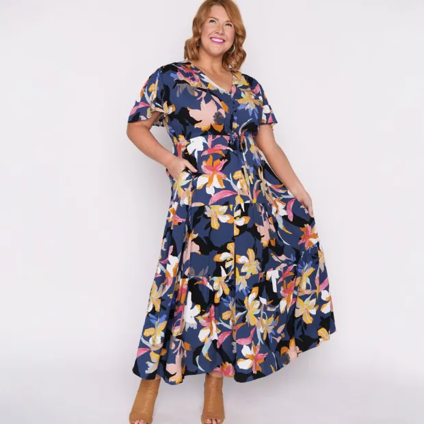 Lorraine Casual Dresses | Fit & Flare Dresses*Alexia 80's Pop Maxi Dress