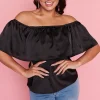 Lorraine Designs Tops*Alivia Black Top