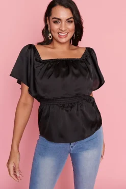 Lorraine Designs Tops*Alivia Black Top