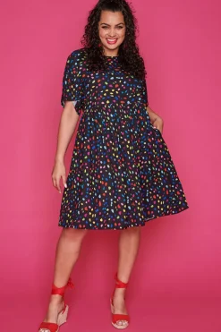 Lorraine Designs Casual Dresses | Shift Dresses*Allsorts Black Confetti Dress