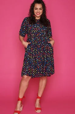 Lorraine Designs Casual Dresses | Shift Dresses*Allsorts Black Confetti Dress