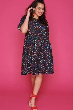 Lorraine Designs Casual Dresses | Shift Dresses*Allsorts Black Confetti Dress