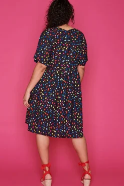 Lorraine Designs Casual Dresses | Shift Dresses*Allsorts Black Confetti Dress