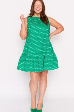 Lorraine Designs Shift Dresses | Loose Dresses*Andi Green Spot Dress