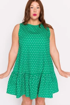 Lorraine Designs Shift Dresses | Loose Dresses*Andi Green Spot Dress