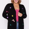 Lorraine Designs Knits & Cardigans*Angela Black All the Feels Cardi
