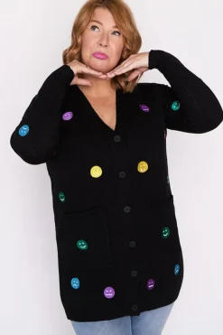 Lorraine Designs Knits & Cardigans*Angela Black All the Feels Cardi