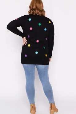 Lorraine Designs Knits & Cardigans*Angela Black All the Feels Cardi