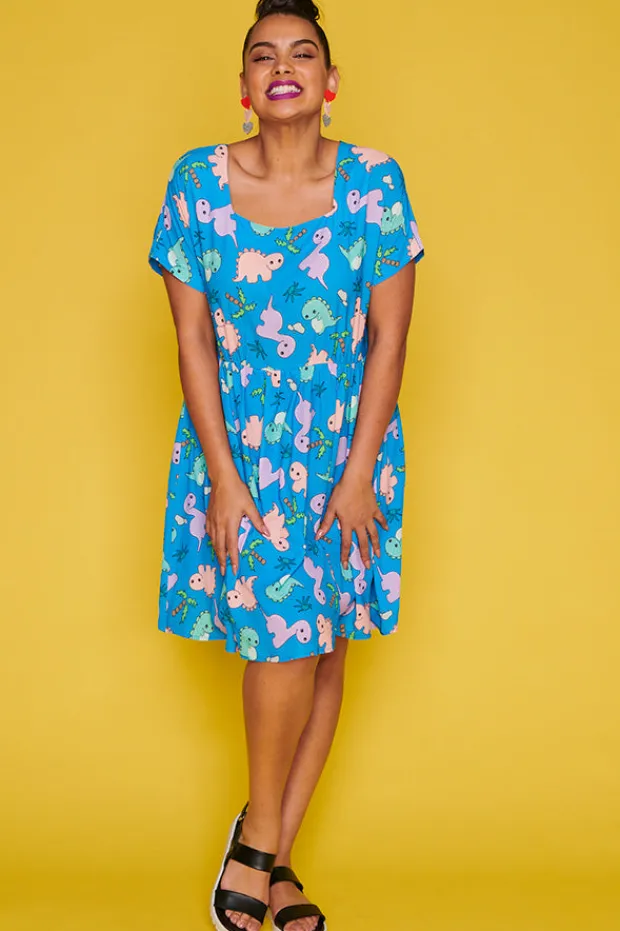 Lorraine Designs Casual Dresses | Loose Dresses*Arabella Dino Print Dress