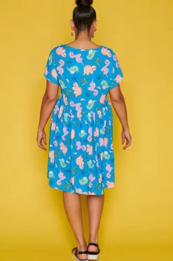 Lorraine Designs Casual Dresses | Loose Dresses*Arabella Dino Print Dress