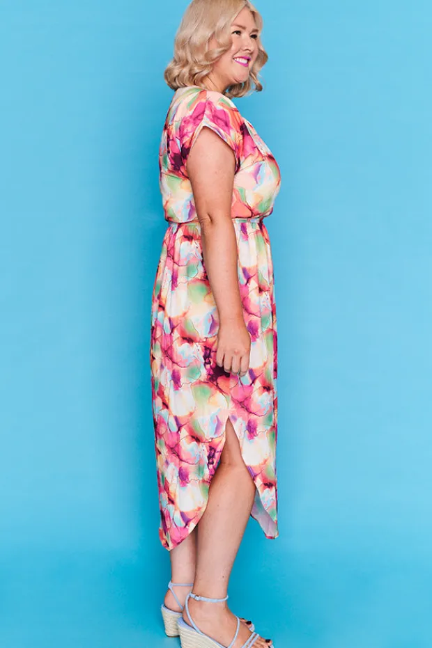 Lorraine Designs Casual Dresses | Fit & Flare Dresses*Arlo Floral Painting Dress