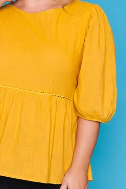 Ebby & I Tops*Atalanta Orange Top