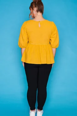 Ebby & I Tops*Atalanta Orange Top