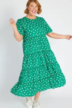 Lorraine Designs Loose Dresses | Casual Dresses*Aurelia Green Cupid Maxi Dress