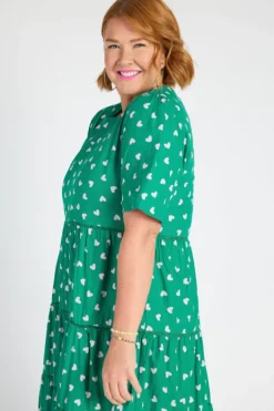 Lorraine Designs Loose Dresses | Casual Dresses*Aurelia Green Cupid Maxi Dress