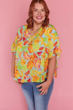 style tree Tops*Ava Fruit Salad Top