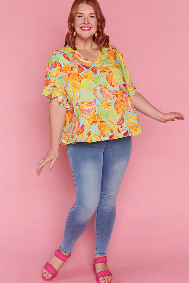 style tree Tops*Ava Fruit Salad Top