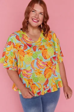style tree Tops*Ava Fruit Salad Top