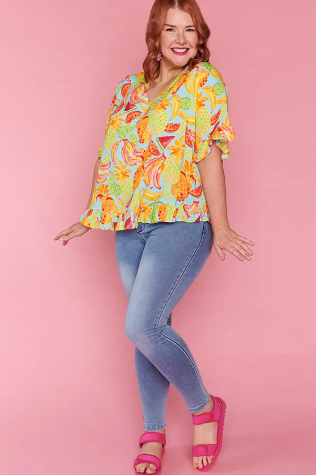 style tree Tops*Ava Fruit Salad Top