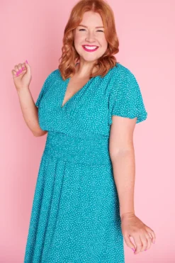 Lorraine Designs Casual Dresses | Fit & Flare Dresses*Avery Irregular Spot Dress
