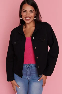 Lorraine Designs Jackets & Coats*Azalea Black Jacket