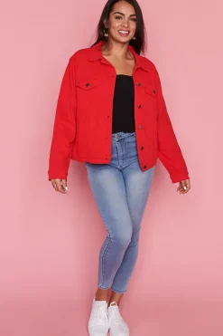 Lorraine Designs Jackets & Coats*Azalea Red Jacket