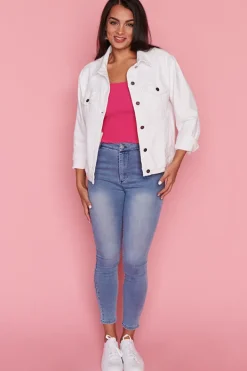 Lorraine Designs Jackets & Coats*Azalea White Jacket