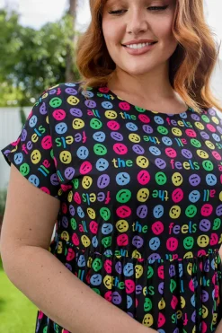 Lorraine Designs Casual Dresses | Loose Dresses*Bam All The Feels Dress