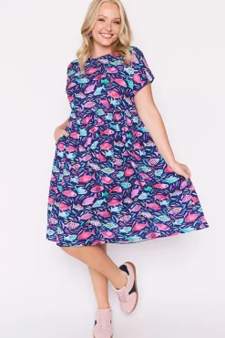 Lorraine Designs Loose Dresses | Casual Dresses*Bam Keep Swimming Dress