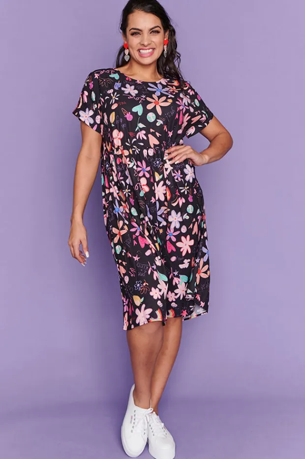 Lorraine Designs Casual Dresses | Loose Dresses*Bam Love Note Dress