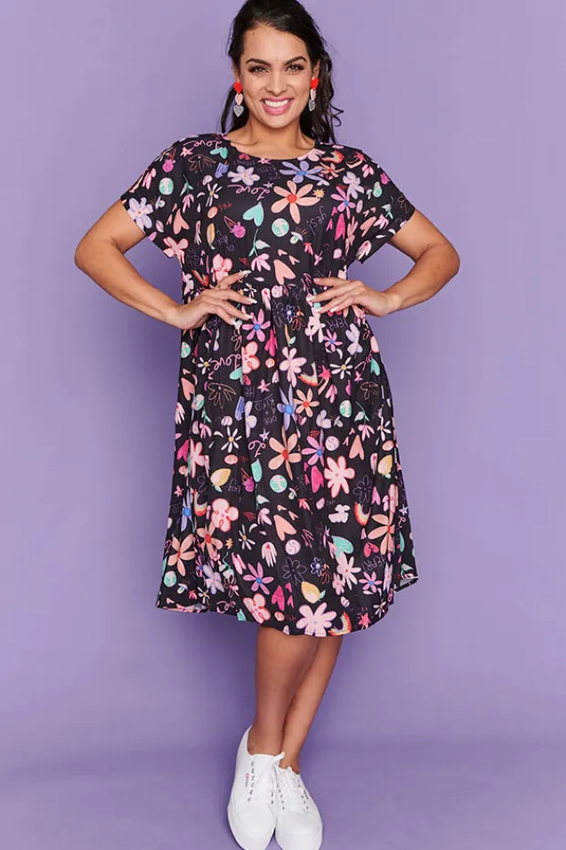 Lorraine Designs Casual Dresses | Loose Dresses*Bam Love Note Dress
